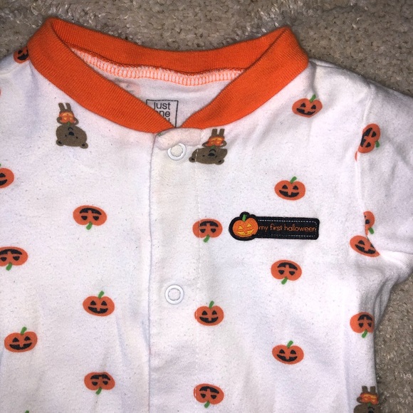 Baby girl first Halloween sleeper 9m - Picture 2 of 2